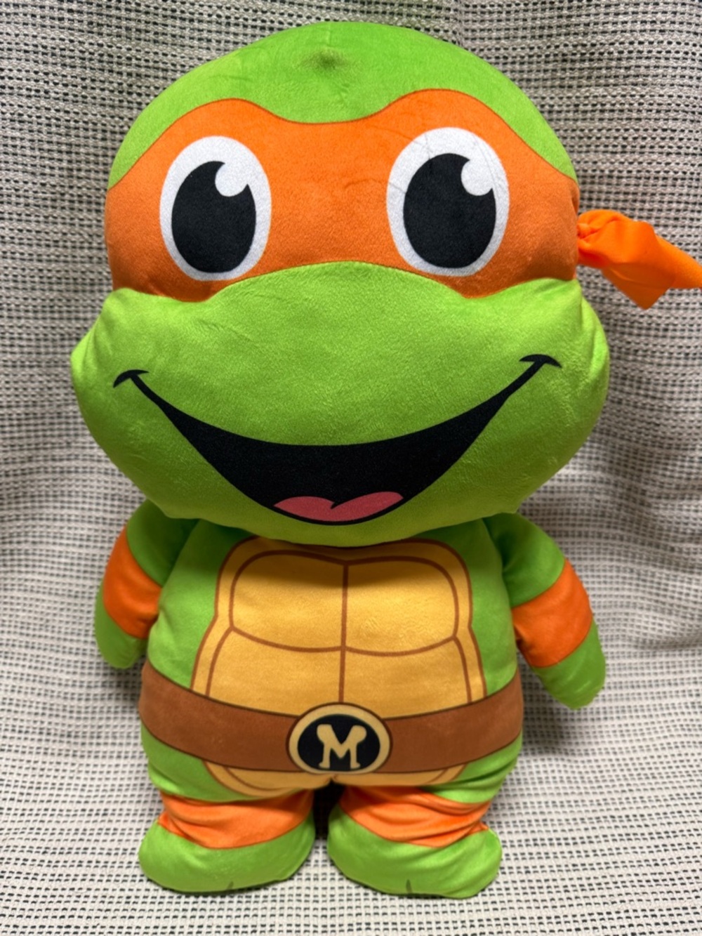 🔥3/$18 Teenage Mutant Ninja Turtles Michelangelo Plush Large 20in